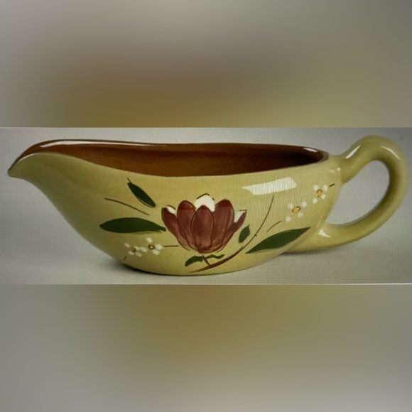 Stangl Pottery 'Magnolia' Gravy Boat Mid Century Modern - Picture 1 of 12